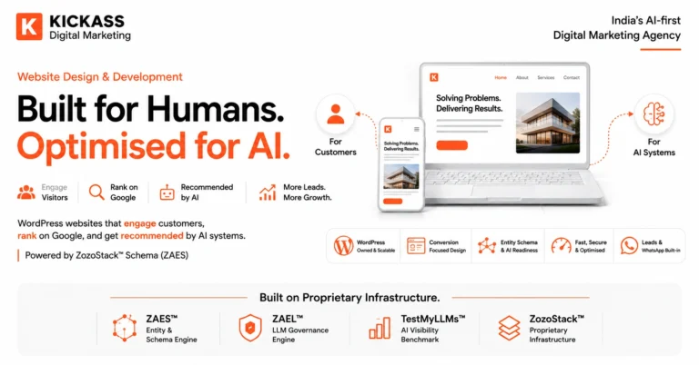 India's AI First Website Design & Development Agency building AI-native WordPress sites with conversion-focused UX and structured entity schema