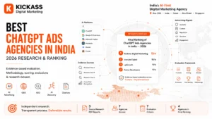 Best ChatGPT Ads Agencies in India 2026 evidence-based research ranking